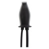 Hidden Desire Plug gonflable Lubinflat Butt 10.5 x 4 cm Noir